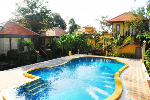 บรรยากาศภายในบ้านบาหลีบีชรีสอร์ท